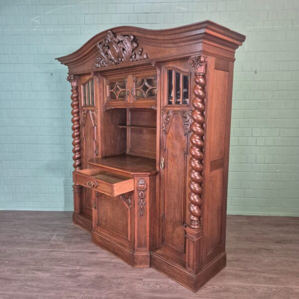 Cabinet Neo-baroque Oak 2,20 m - Image 26