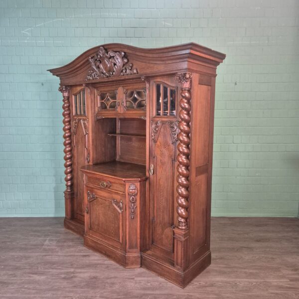 Cabinet Neo-baroque Oak 2,20 m - Image 4