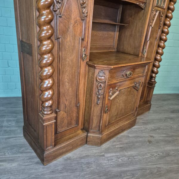 Cabinet Neo-baroque Oak 2,20 m - Image 8