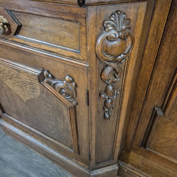 Cabinet Neo-baroque Oak 2,20 m - Image 10