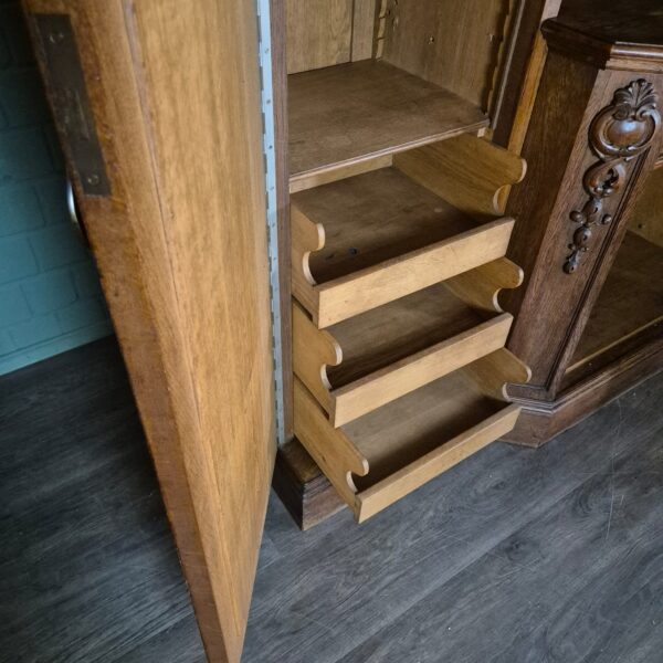 Cabinet Neo-baroque Oak 2,20 m - Image 23