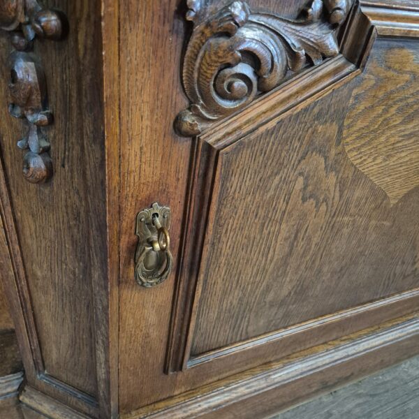 Cabinet Neo-baroque Oak 2,20 m - Image 7