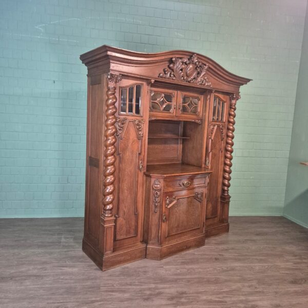 Cabinet Neo-baroque Oak 2,20 m