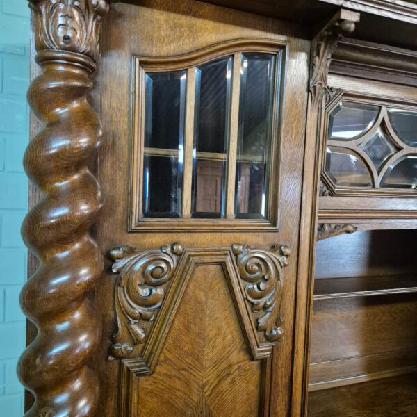 Cabinet Neo-baroque Oak 2,20 m - Image 6