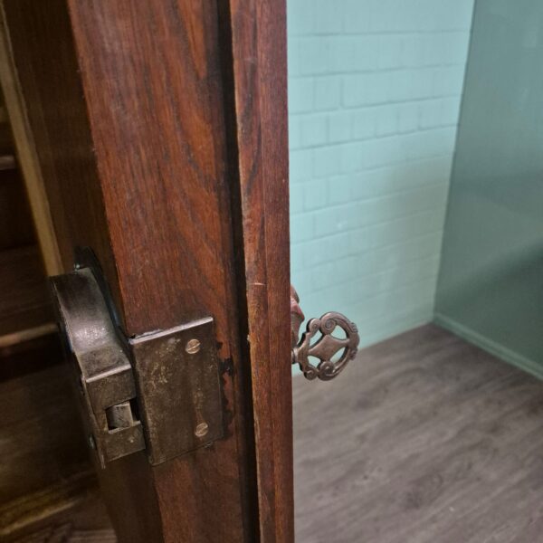 Wardrobe Historicism 1880 Oak - Image 20