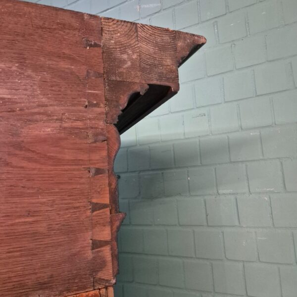 Wardrobe Historicism 1880 Oak - Image 25