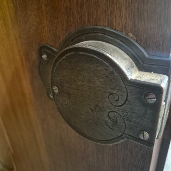 Wardrobe Historicism 1880 Oak - Image 21