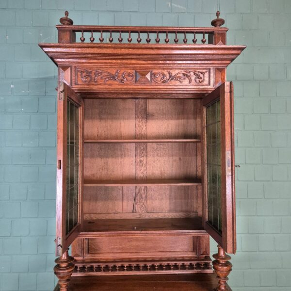 Cabinet 1880 Oak - Image 14
