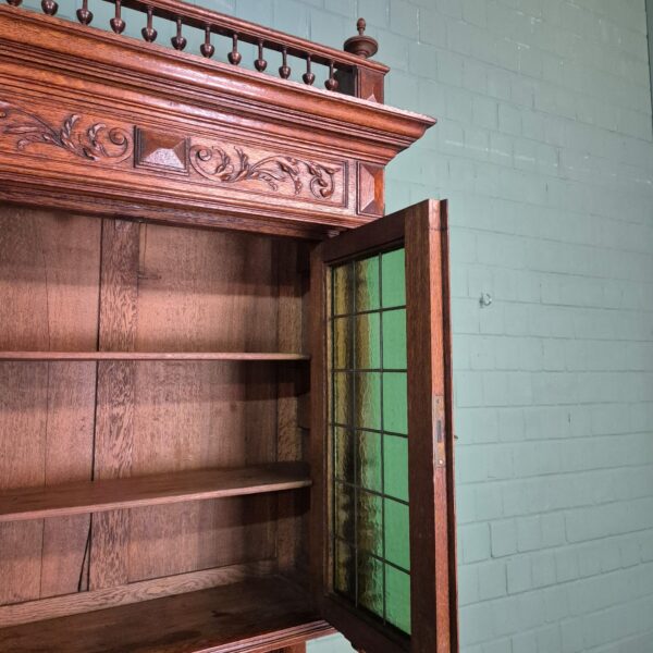 Cabinet 1880 Oak - Image 17