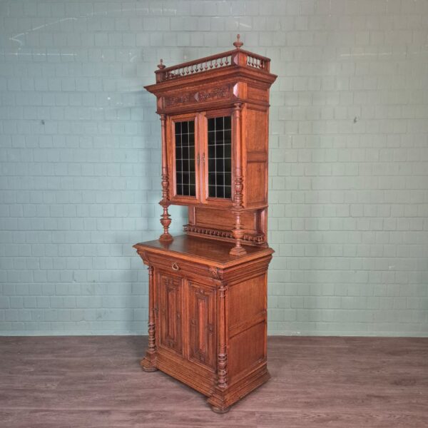 Cabinet 1880 Oak - Image 4