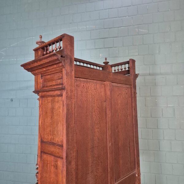Cabinet 1880 Oak - Image 19