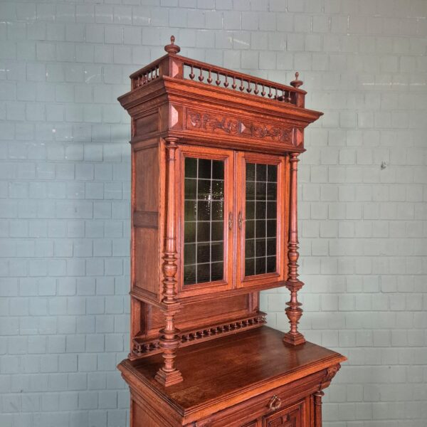 Cabinet 1880 Oak - Image 5