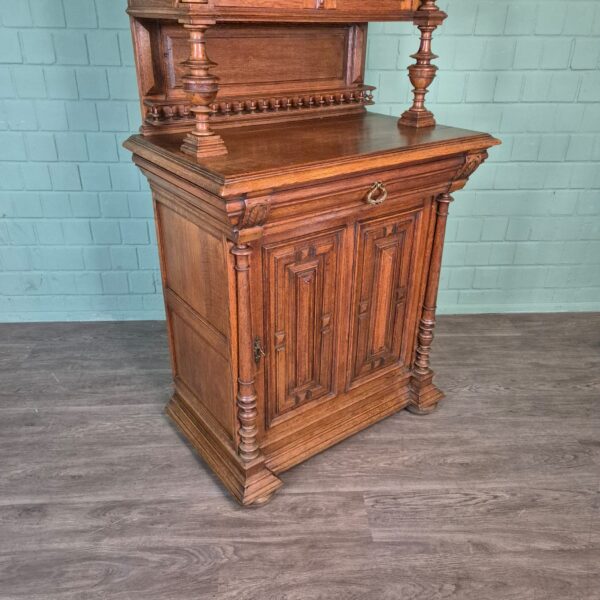 Cabinet 1880 Oak - Image 8