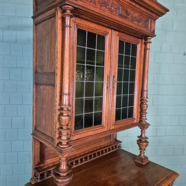 Cabinet 1880 Oak - Image 7