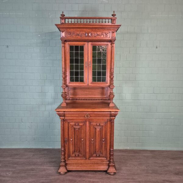 Cabinet 1880 Oak - Image 3