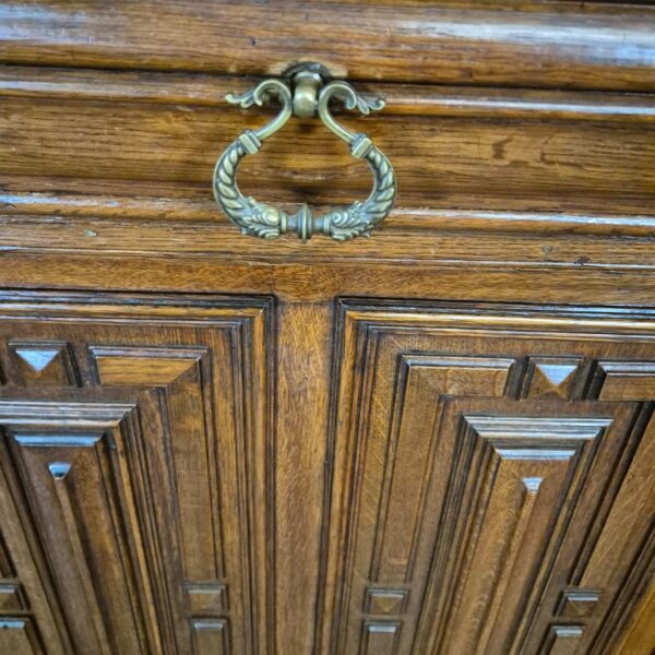 Cabinet 1880 Oak - Image 10