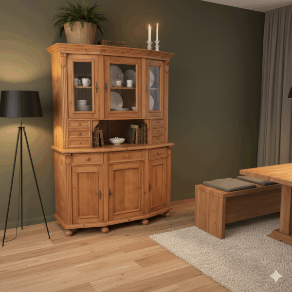 Kitchen Cabinet 1,40 m Pine - Image 2