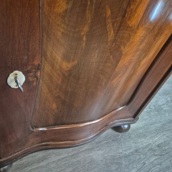 Cabinet Biedermeier 1850 Mahogany - Image 6