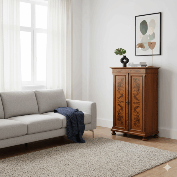 Vertico Louis Philippe 1870 Mahogany - Image 2