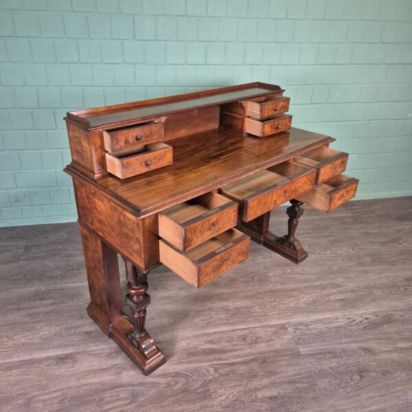 Desk Gründerzeit 1880 Walnut - Image 13