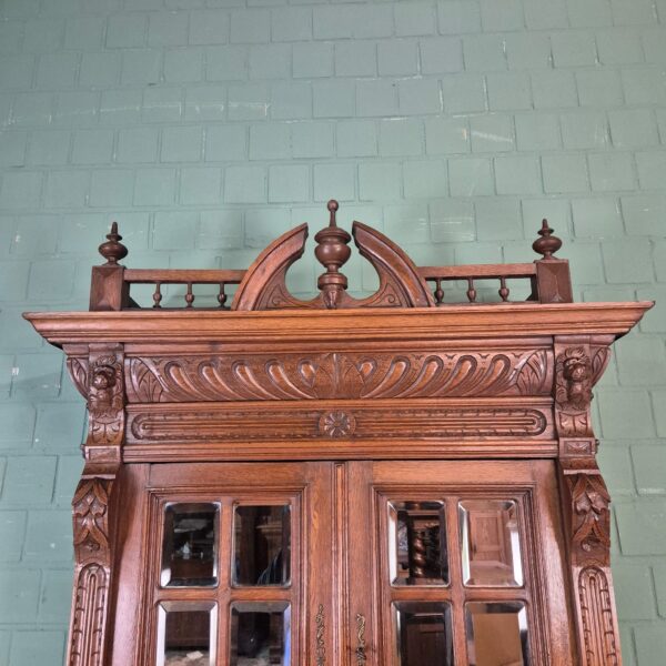 Cabinet Gründerzeit 1880 Oak - Image 14