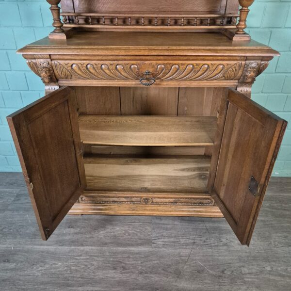 Cabinet Gründerzeit 1880 Oak - Image 18