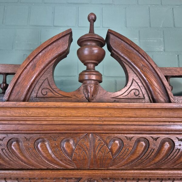 Cabinet Gründerzeit 1880 Oak - Image 13
