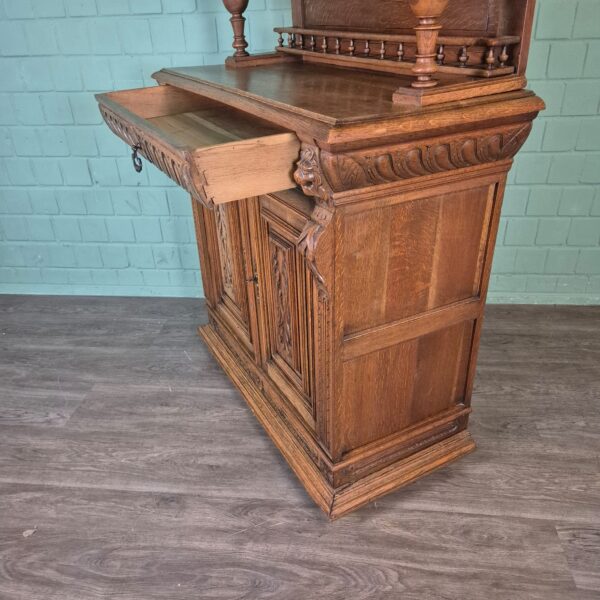 Cabinet Gründerzeit 1880 Oak - Image 20