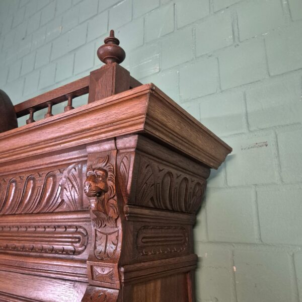 Cabinet Gründerzeit 1880 Oak - Image 12