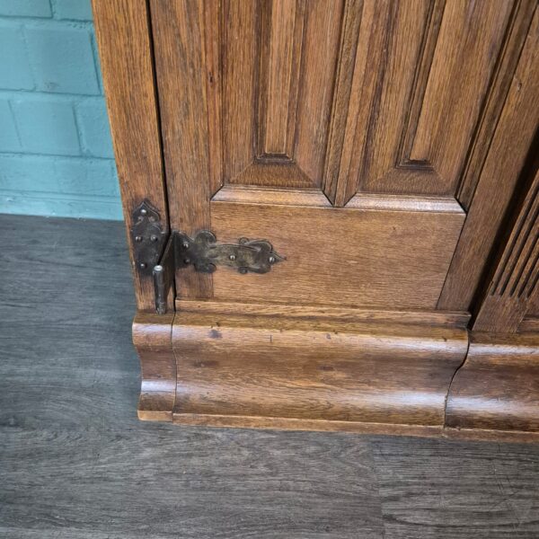 Corner Cabinet Neo-baroque Oak 1,20 m - Image 11