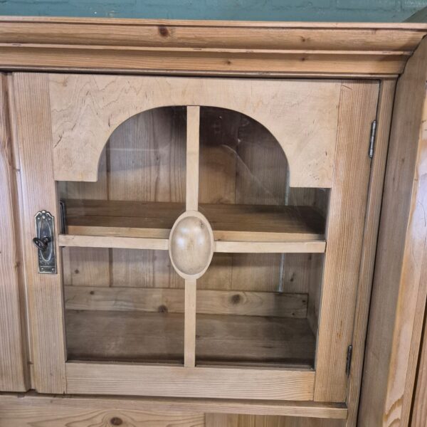 Kitchen Cabinet Jugendstil 1900 Pine - Image 9