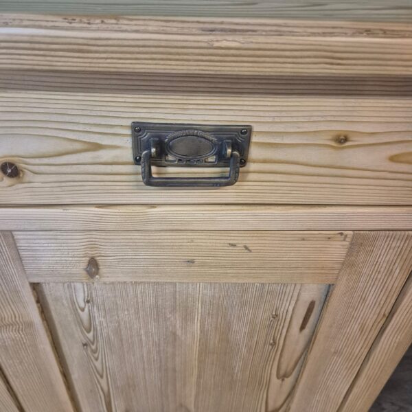 Bedside Table Jugendstil 1900 Pine - Image 5