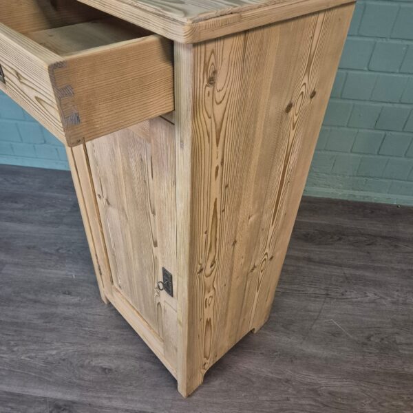 Bedside Table Jugendstil 1900 Pine - Image 10