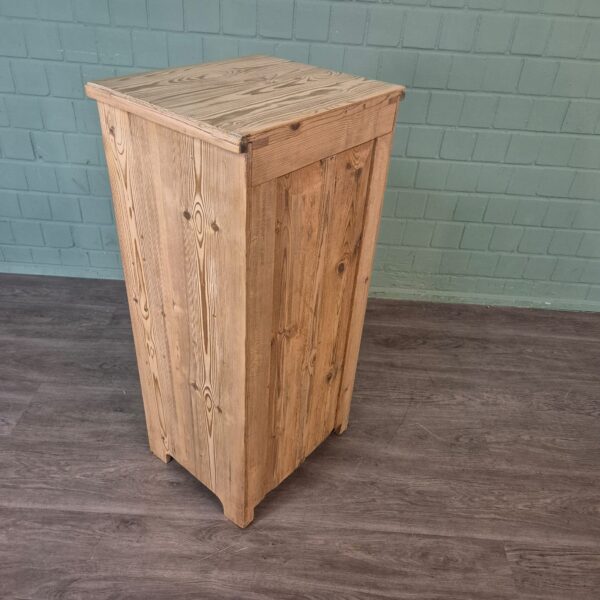 Bedside Table Jugendstil 1900 Pine - Image 11