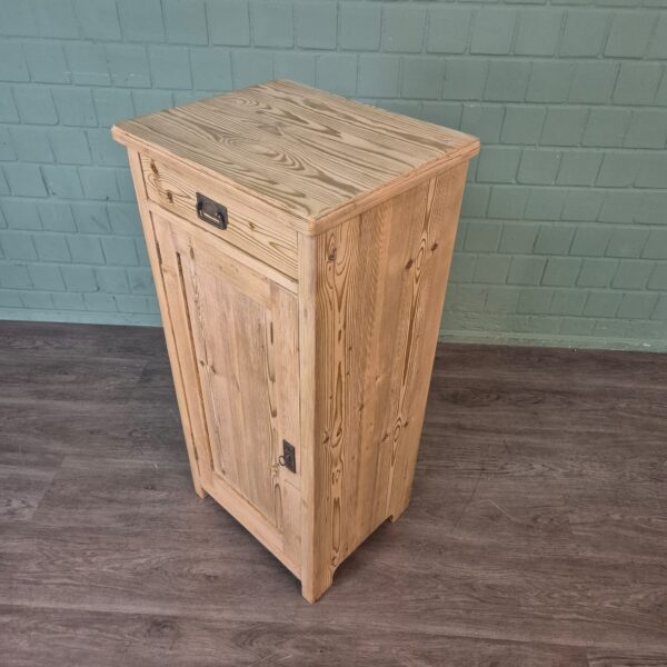 Bedside Table Jugendstil 1900 Pine - Image 4