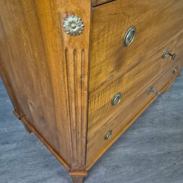 Chest of Drawers Jugendstil 1900 Cherry Wood - Image 7