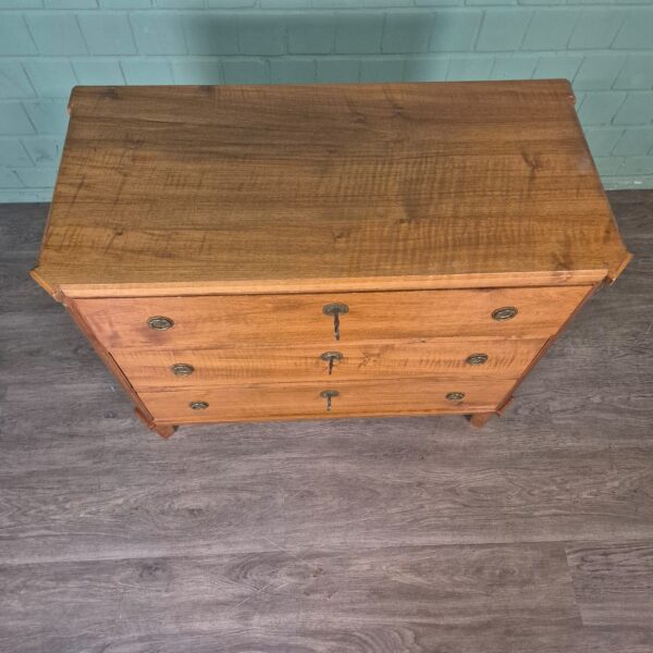 Chest of Drawers Jugendstil 1900 Cherry Wood - Image 4
