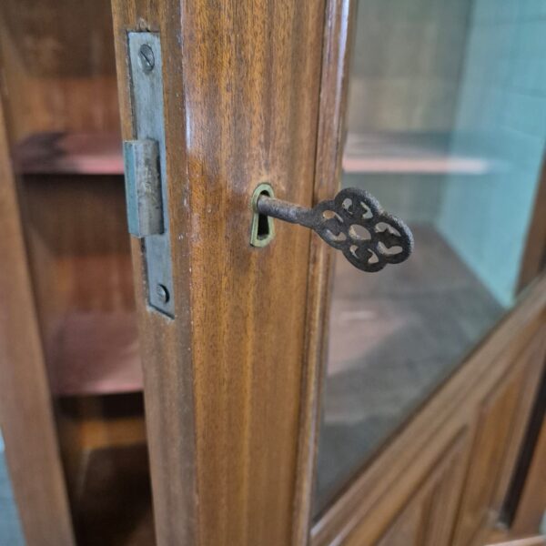 Bookcase Jugendstil 1920 Mahogany - Image 11