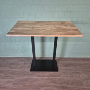Mango Wood Steel Bar Table 1.20 m x 0.70 m