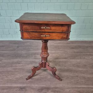 Sewing Table Louis Philippe 1870 Mahogany