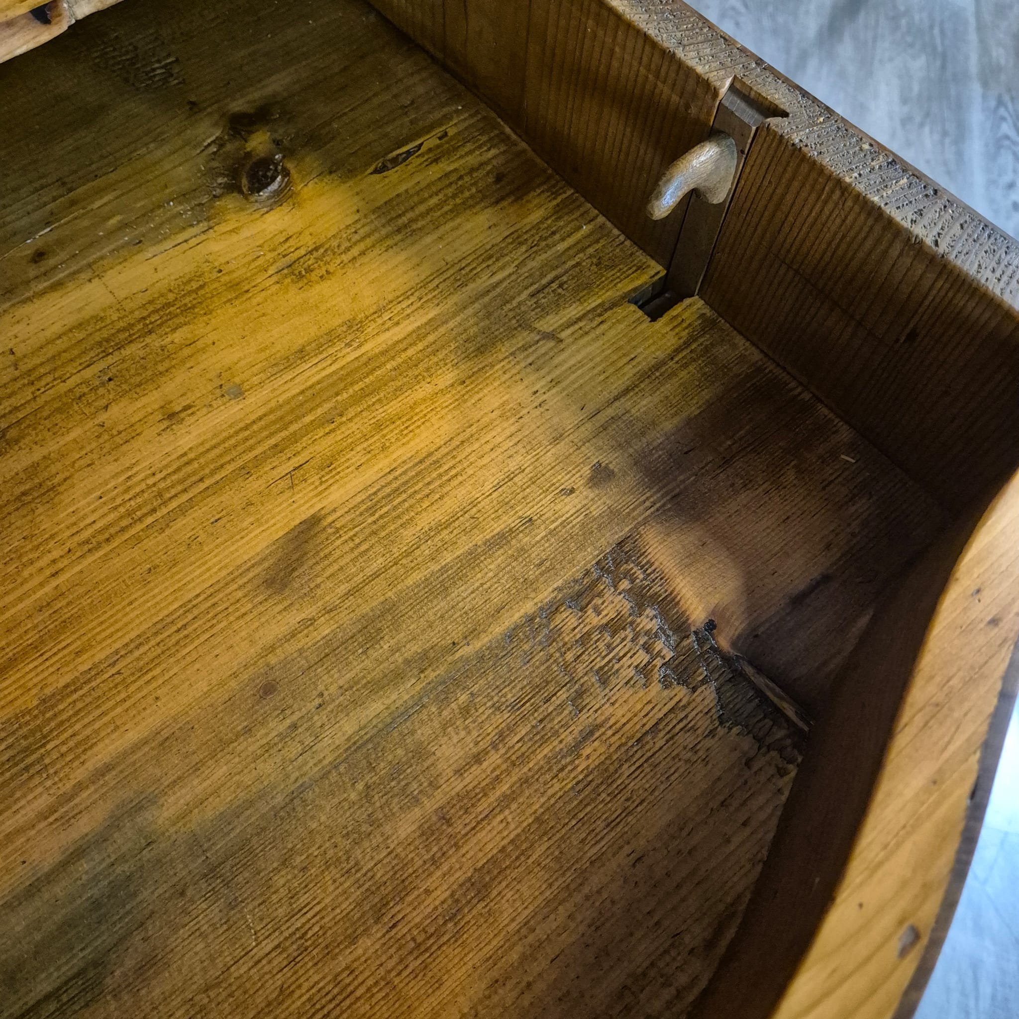 Chest of Drawers Baroque 1780 Walnut - Image 16