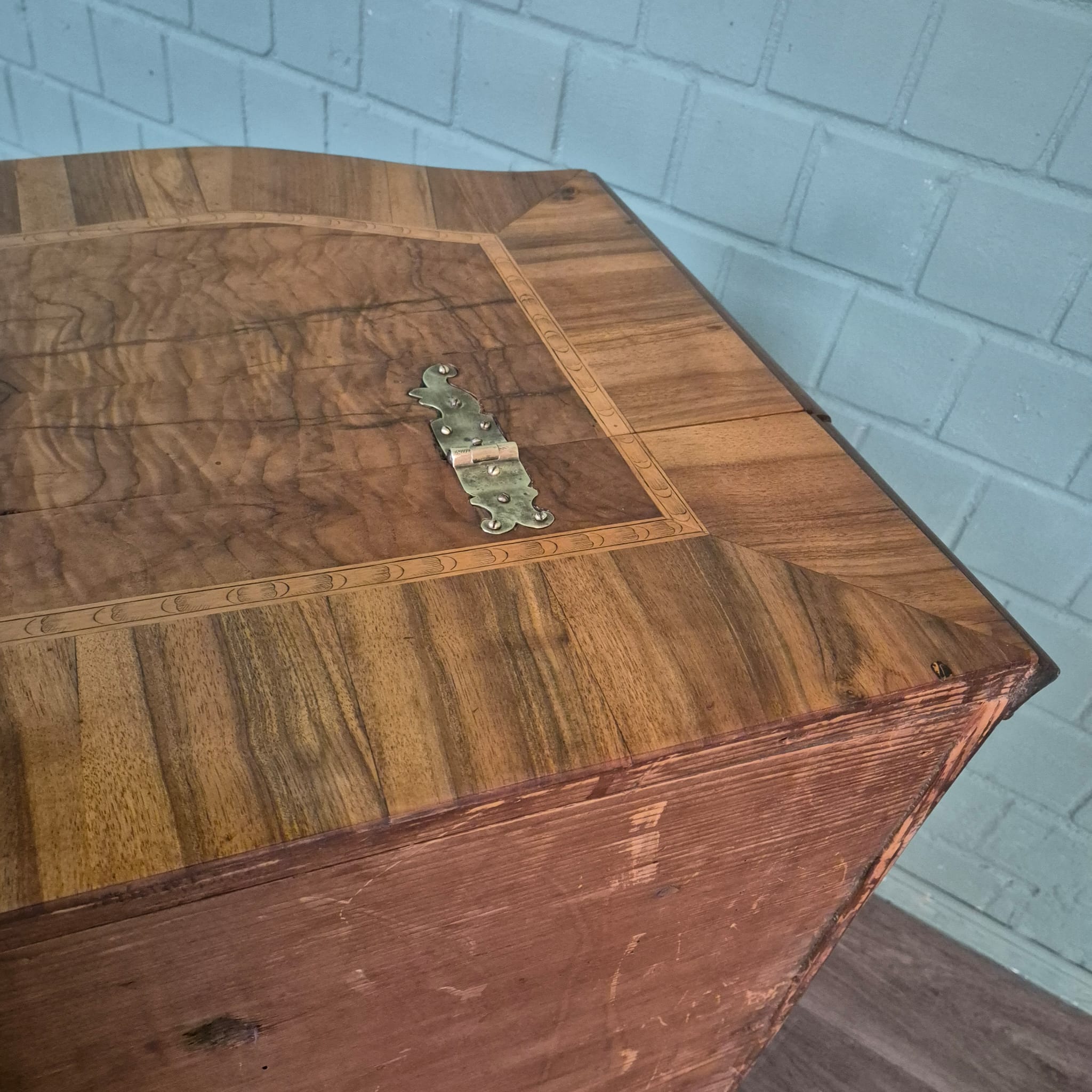 Chest of Drawers Baroque 1780 Walnut - Image 21