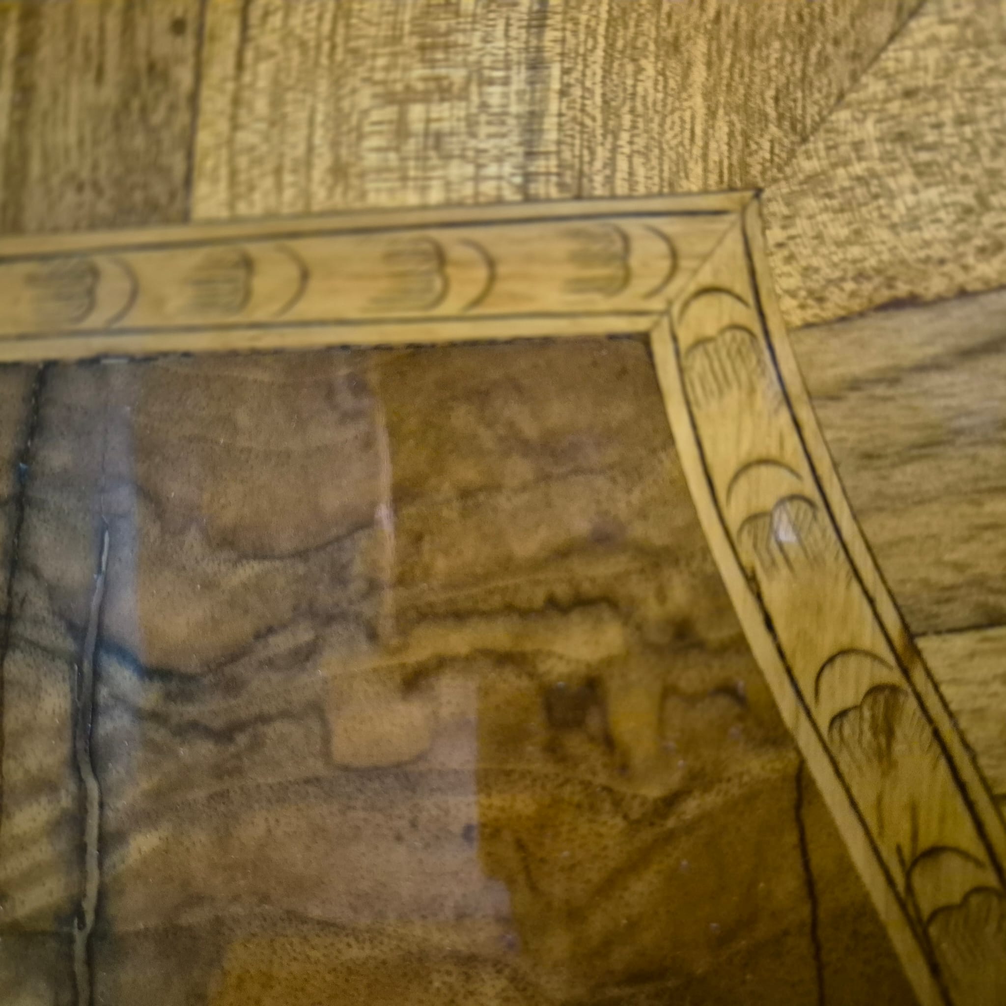 Chest of Drawers Baroque 1780 Walnut - Image 7