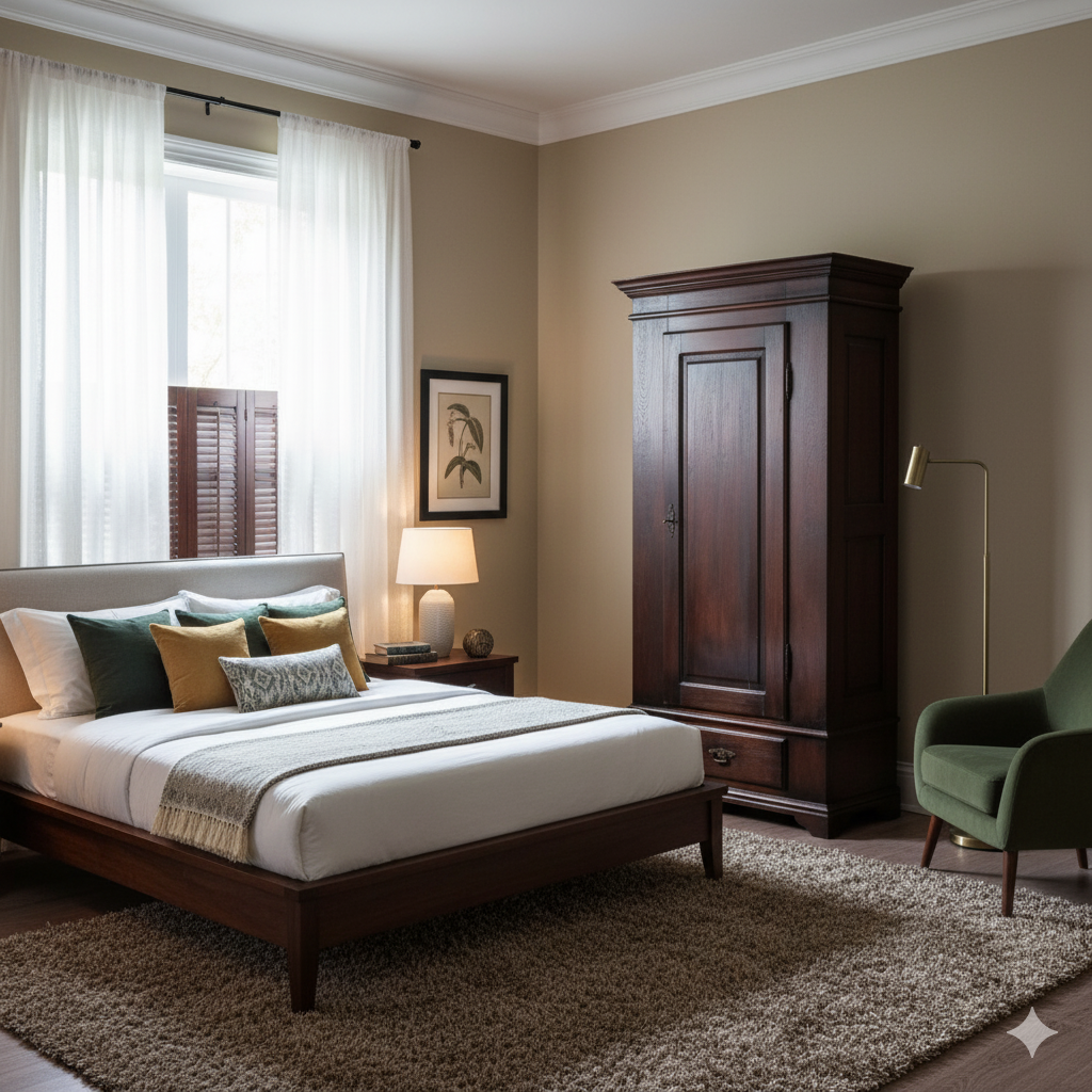 Wardrobe Oak 1,00 m - Image 2