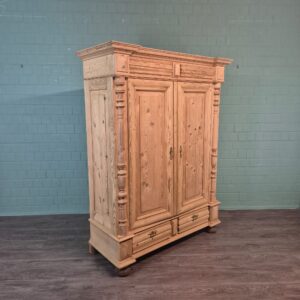 Wardrobe Gründerzeit 1880 Pine