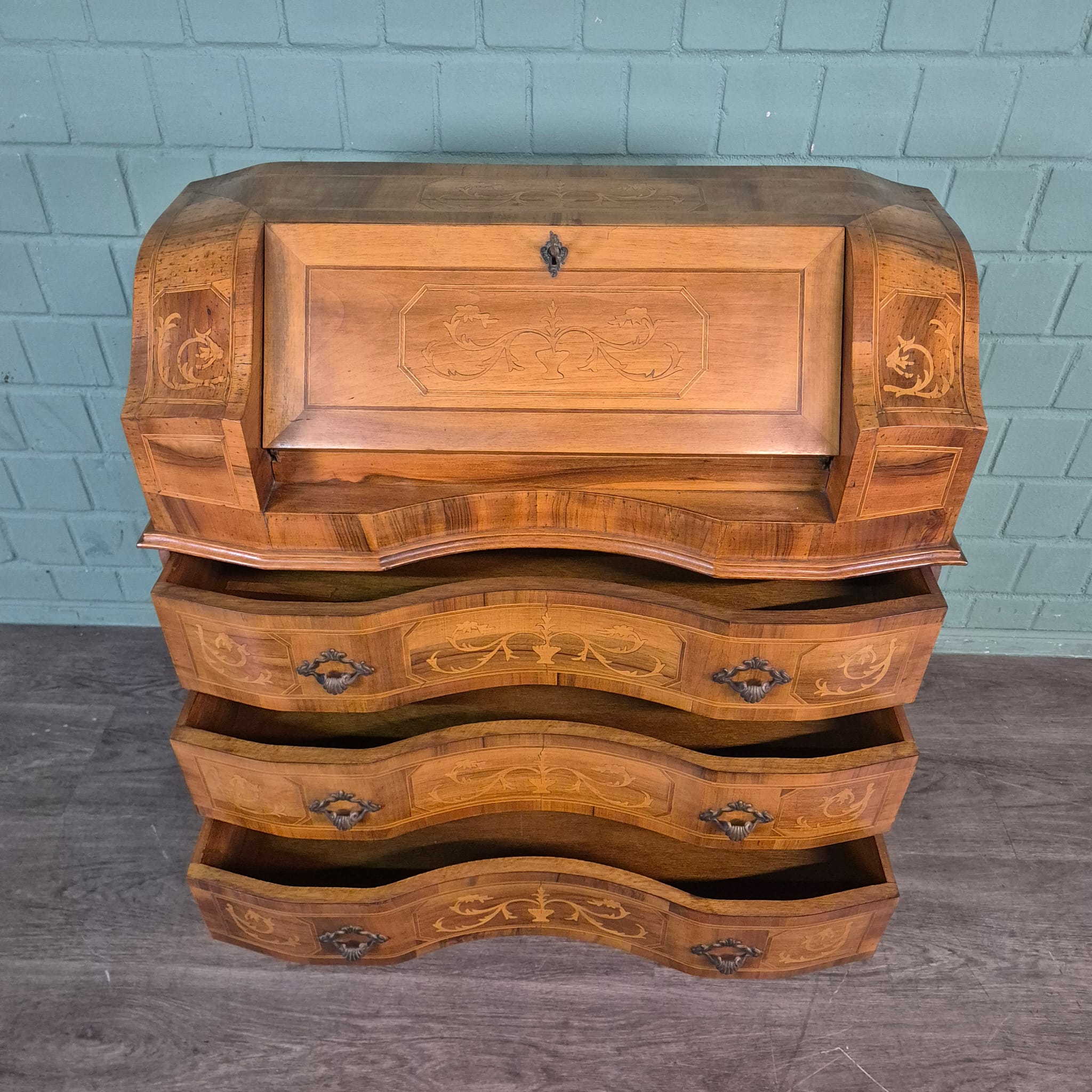 Secretary Ladies-secretary Walnut 0,87 m - Image 14