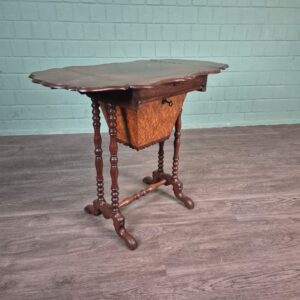 Sewing Table Louis Philippe 1860 Walnut