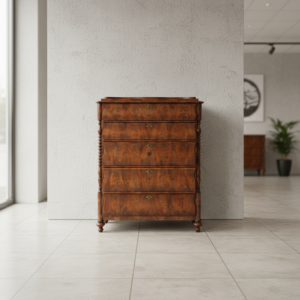 Chest of Drawers Biedermeier 1850 Mahogany