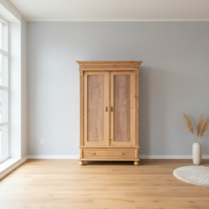 Wardrobe Jugendstil 1900 Pine