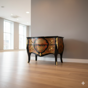 Chest of drawers Latin copper, Baroque style, 1.26 m